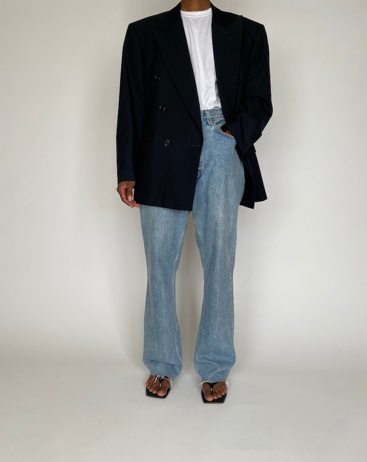 VINTAGE DOUBLE BREASTED BLAZER 3443