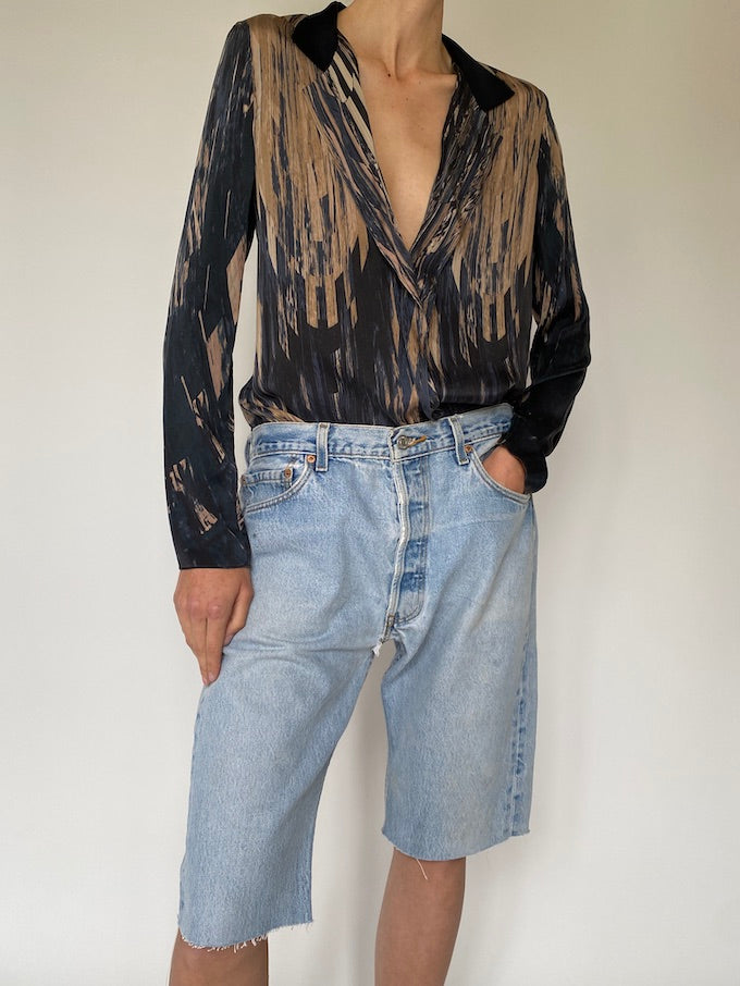 Vintage silk blouse 3910