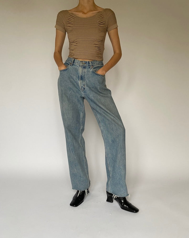 Vintage Beige Top 4219