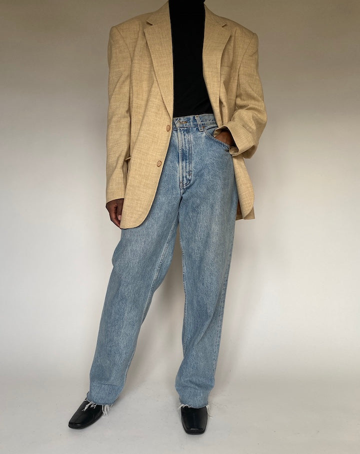 VINTAGE BEIGE BLAZER 4413