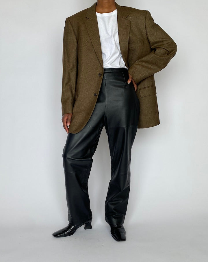 VINTAGE BROWN BLAZER 4620