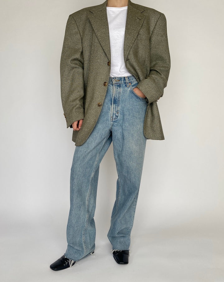 VINTAGE BEIGE BLAZER 4693