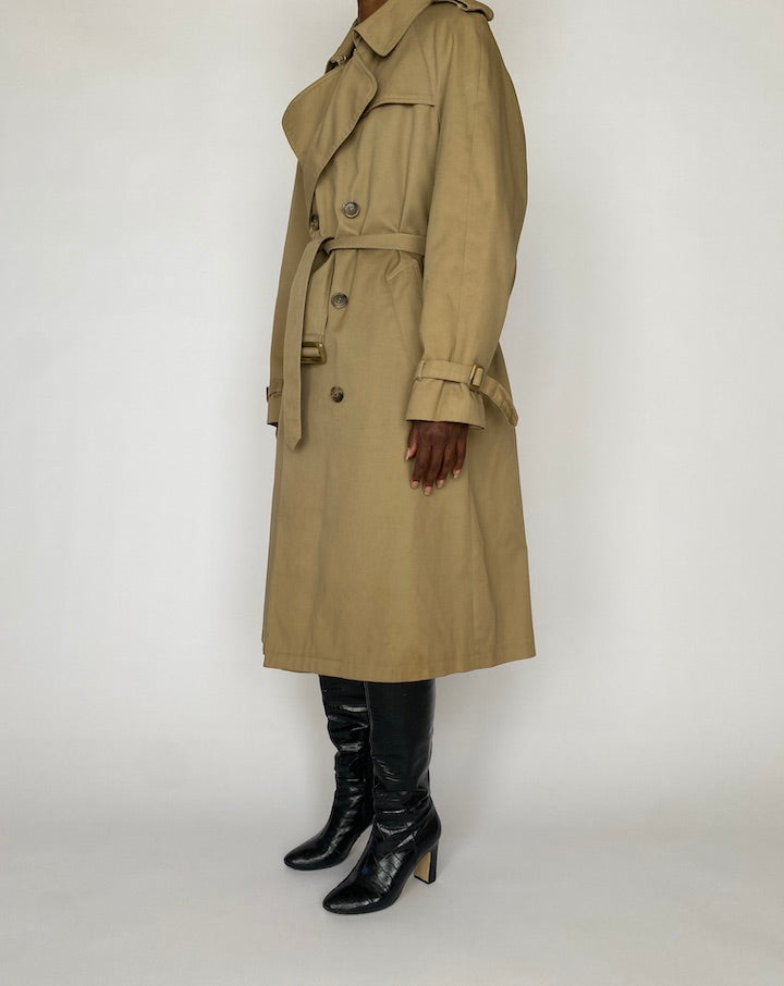 Vintage Beige Trench Coat 4765