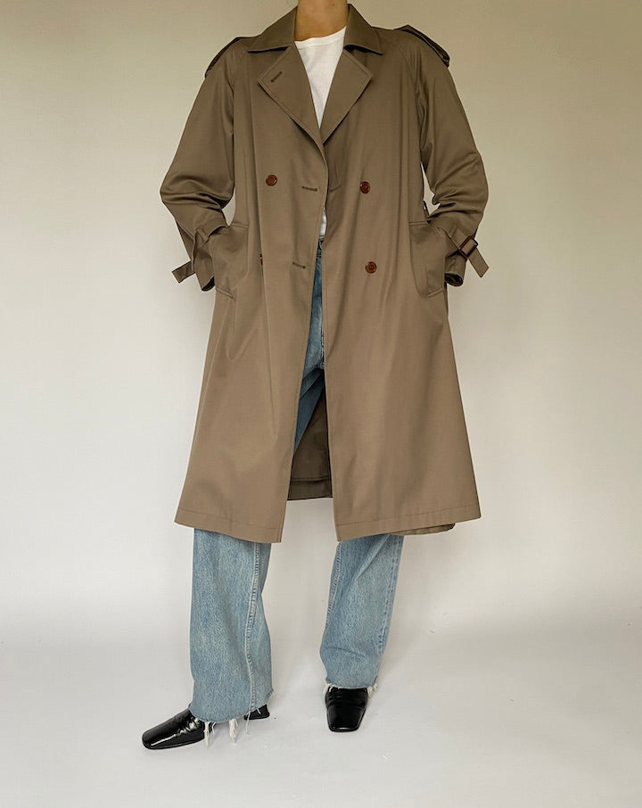 Vintage Beige Trench Coat 5139