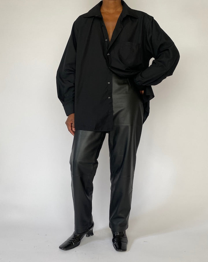 VINTAGE BLACK SHIRT 5166