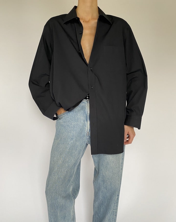 Vintage Black Shirt 5306