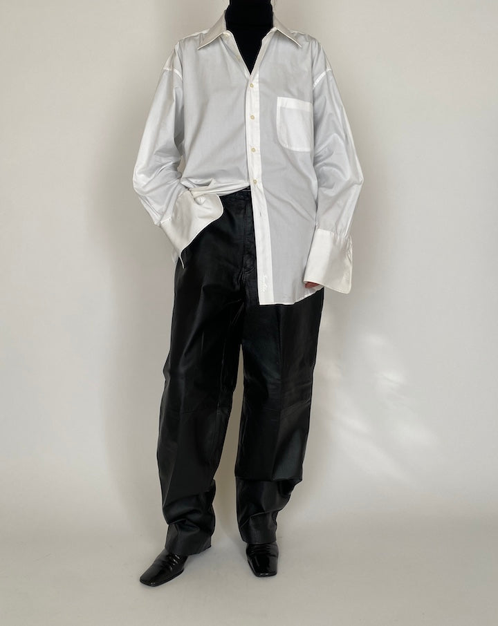 Vintage Oversized White Shirt 5255