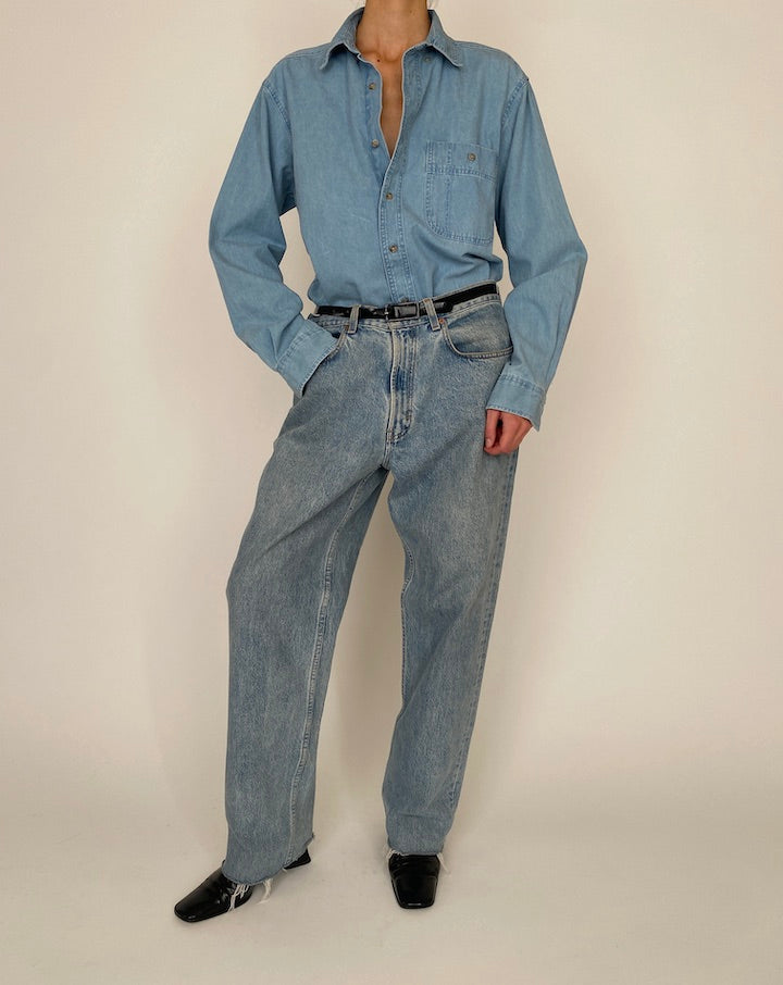 Vintage Wrangler Denim Shirt 5257