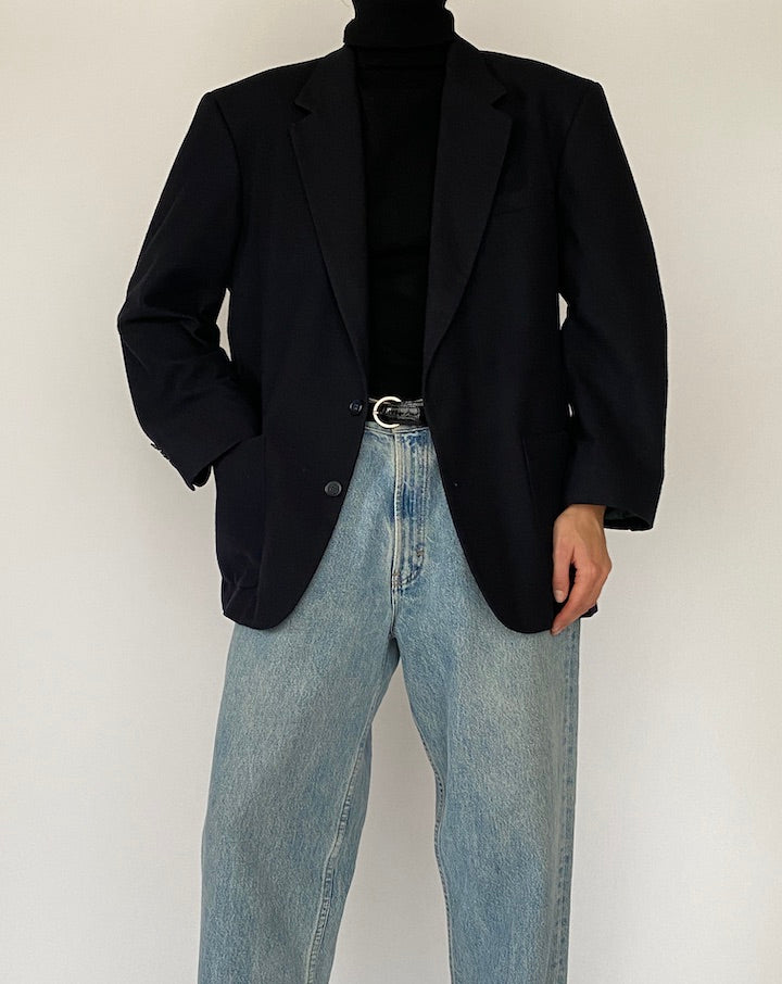 Vintage Navy Blazer 5290