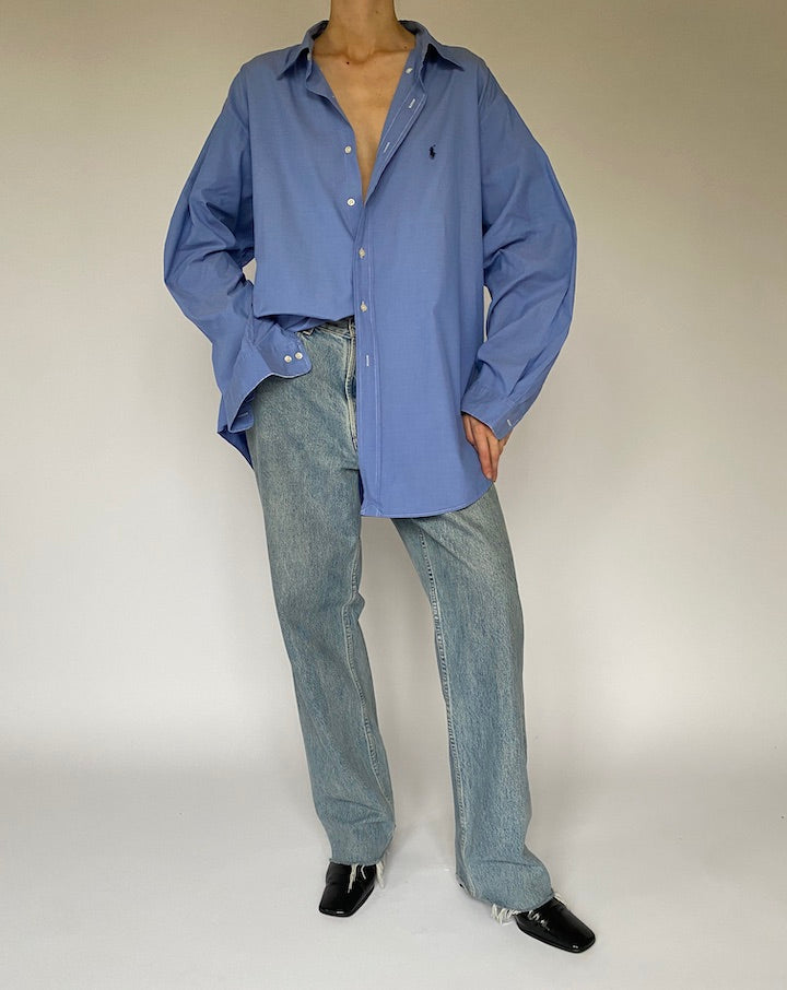 Vintage Blue Oversized Ralph Lauren Shirt 5308