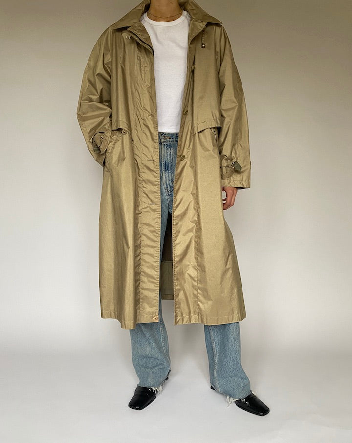 Vintage Long Beige Coat 5327