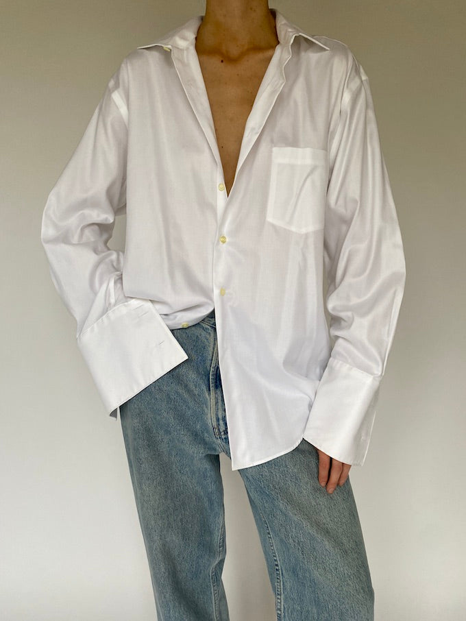 Vintage oversized white shirt 5328