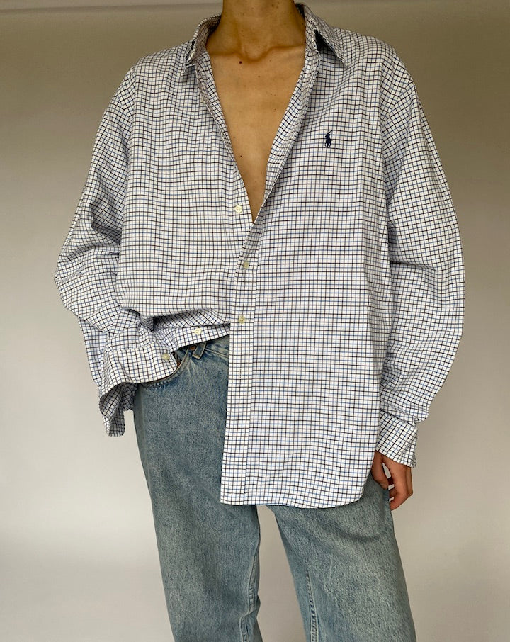 Vintage Oversized Checked Ralph Lauren Shirt 5340