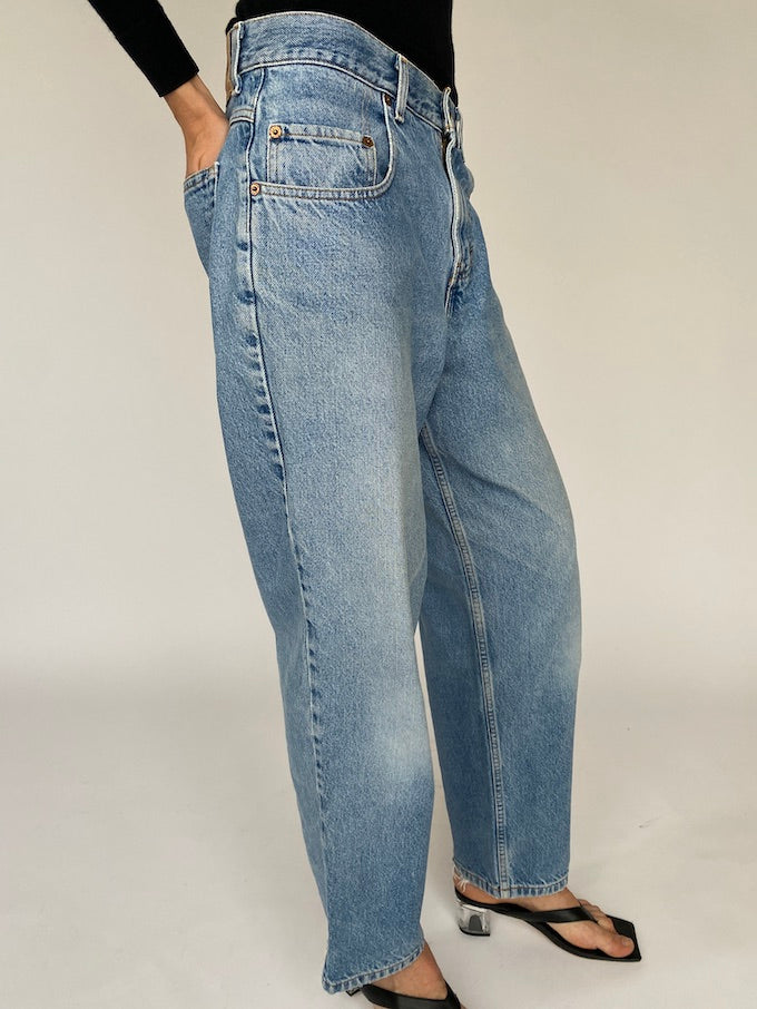 Vintage Oversized Gap Blue Jeans 5343