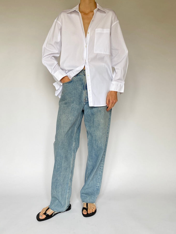 Vintage Calvin Klein shirt in white 5509