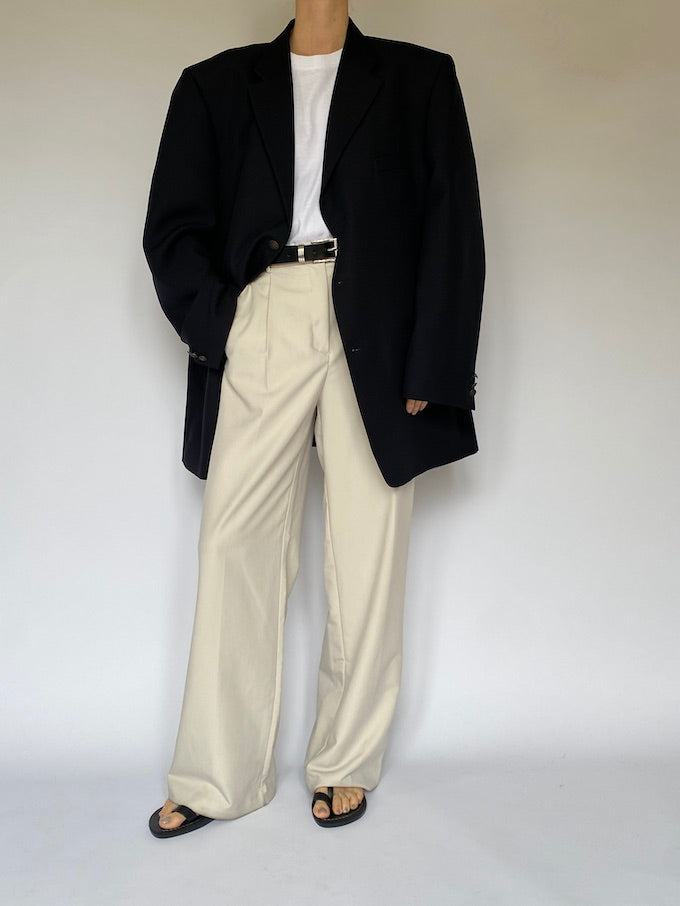 Vintage oversized black blazer 5529