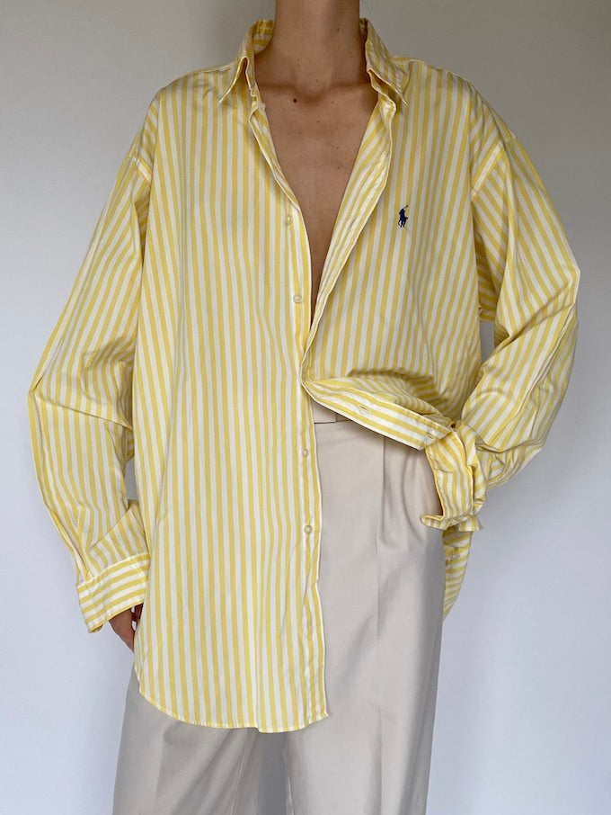 Vintage oversized striped Ralph Lauren shirt 5634