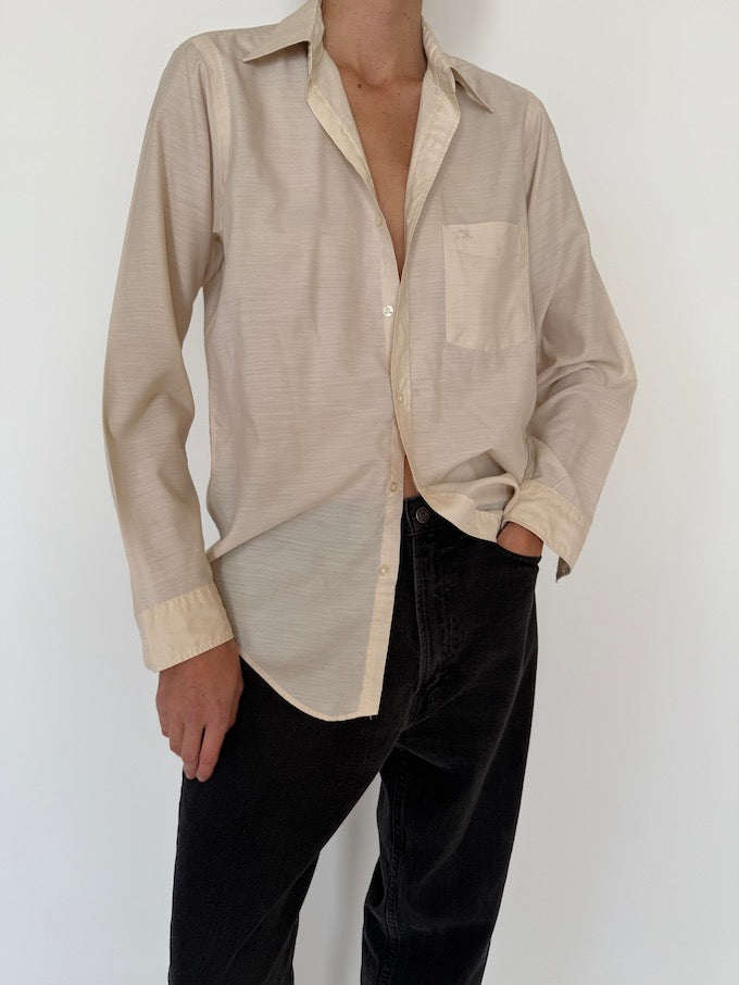 Vintage shirt, Oscar de la Renta, svc, shopvintagecollection