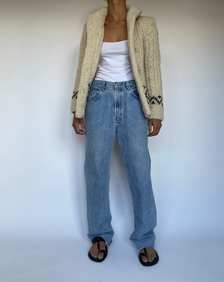 VINTAGE CREAM SWEATER 2463