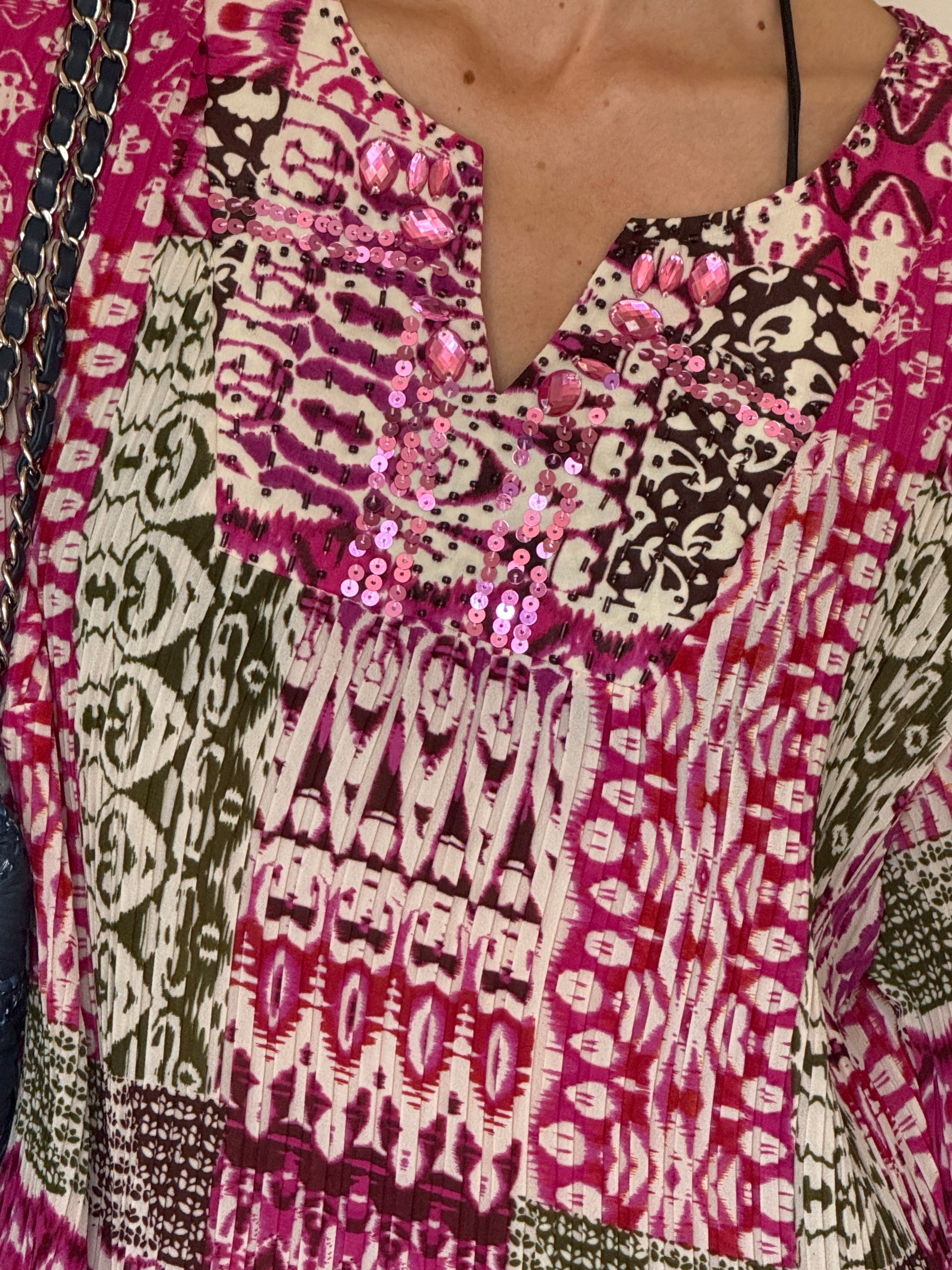 Vintage Bohemian Beach Cover-Up 6257
