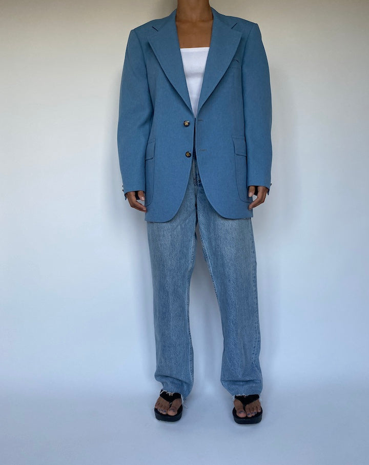 VINTAGE BLUE BLAZER 2772
