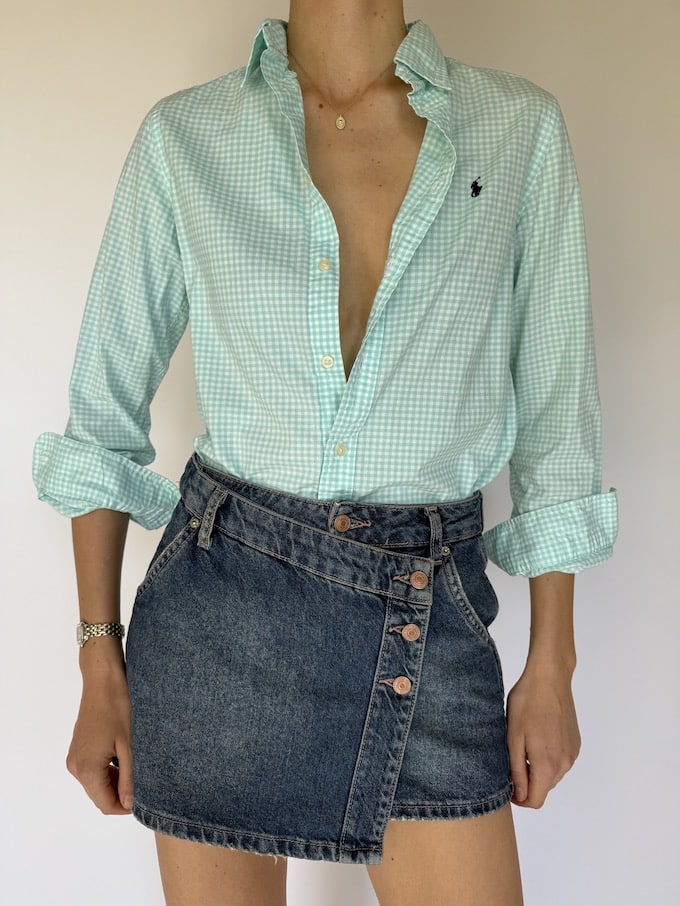 Vintage Checked Ralph Lauren Shirt 3772