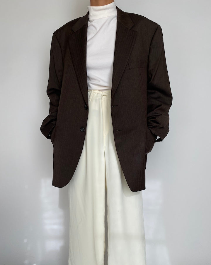 VINTAGE BROWN RALPH LAUREN BLAZER 2232