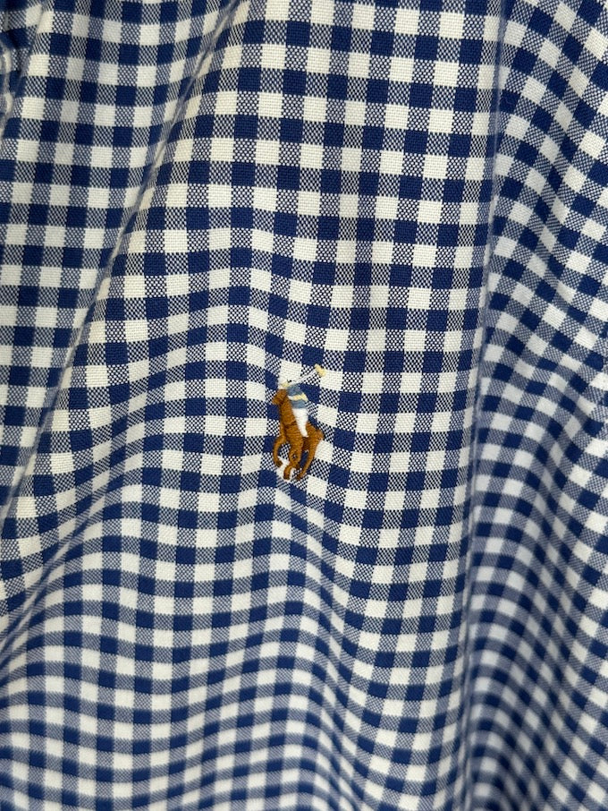 Vintage Ralph Lauren Gingham Button-Up shirt 6215