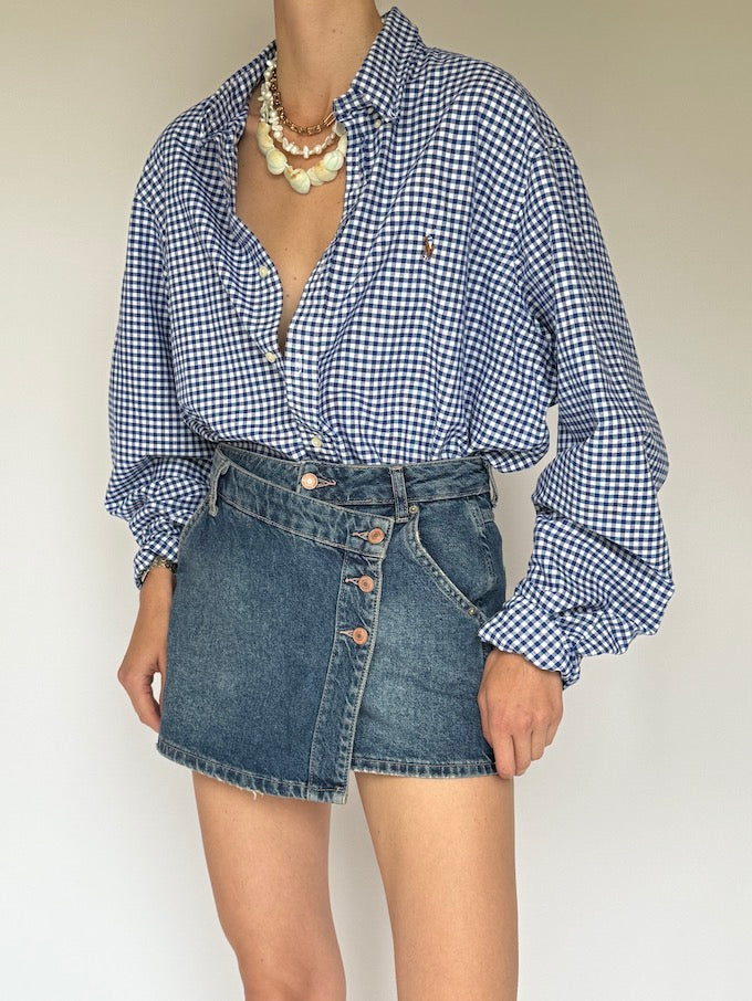 Vintage Ralph Lauren Gingham Button-Up shirt 6215