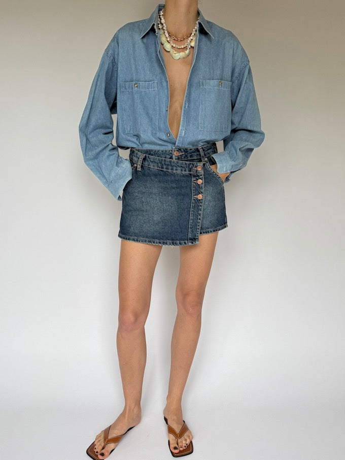 Vintage denim shirt 6243