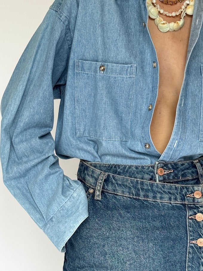 Vintage denim shirt 6243