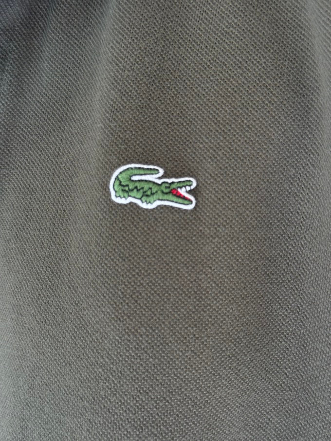 Vintage Lacoste polo shirt green