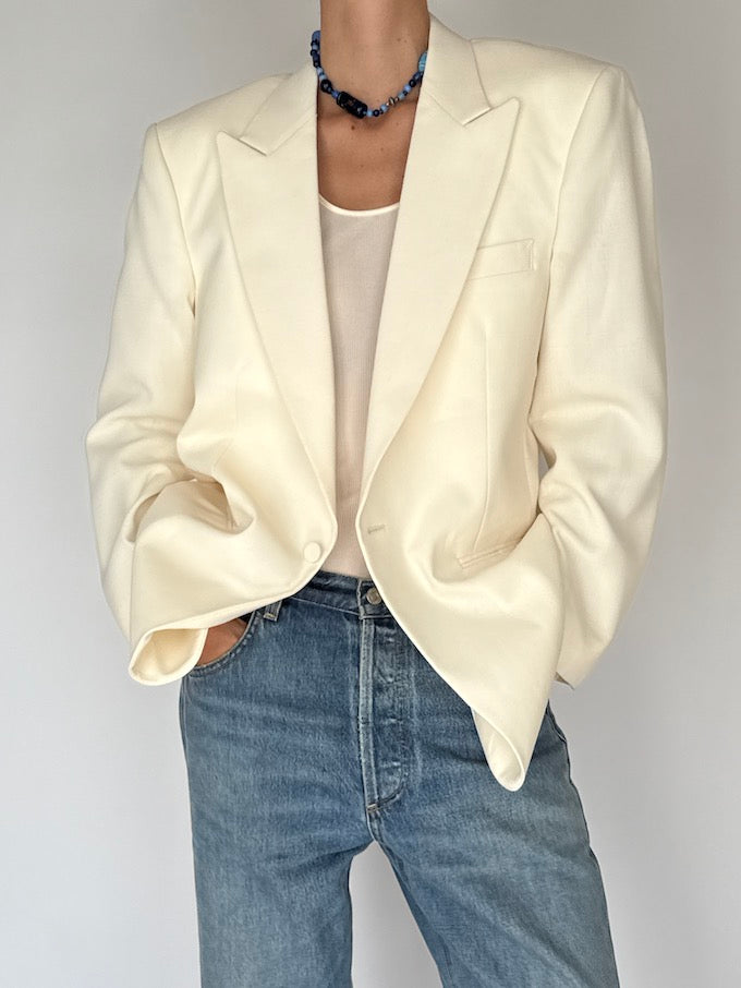 Vintage Blazer Cream 6402