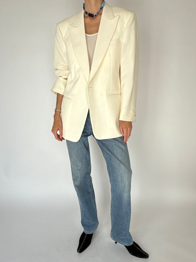 Vintage Blazer Cream 6402