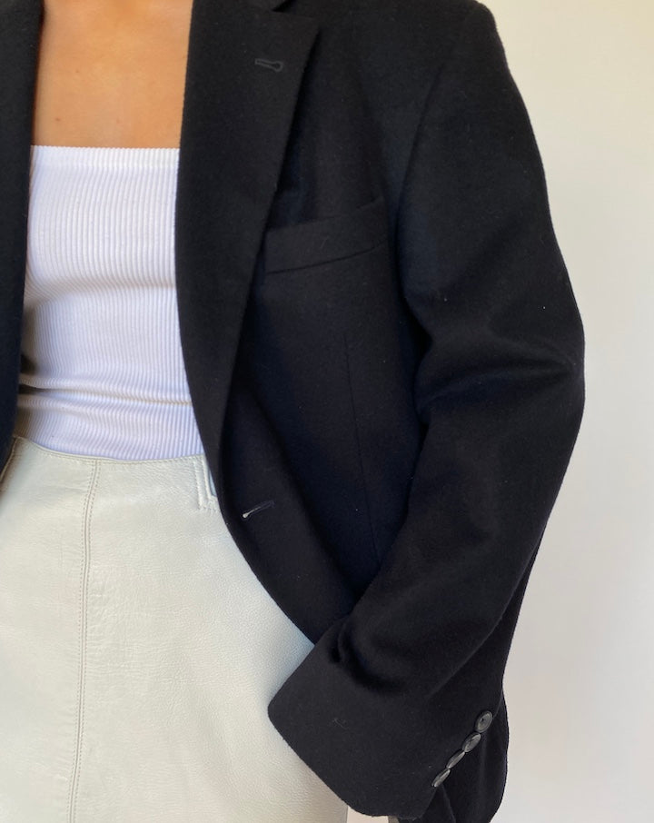 VINTAGE OVERSIZED OSCAR DE LA REANTA BLAZER 2814