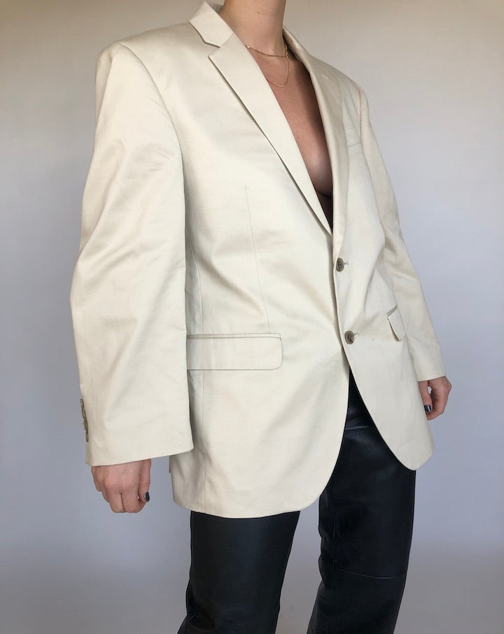 VINATGE BEIGE BLAZER 314