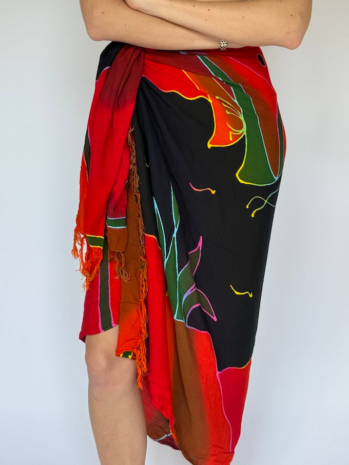 Vintage tropical sarong