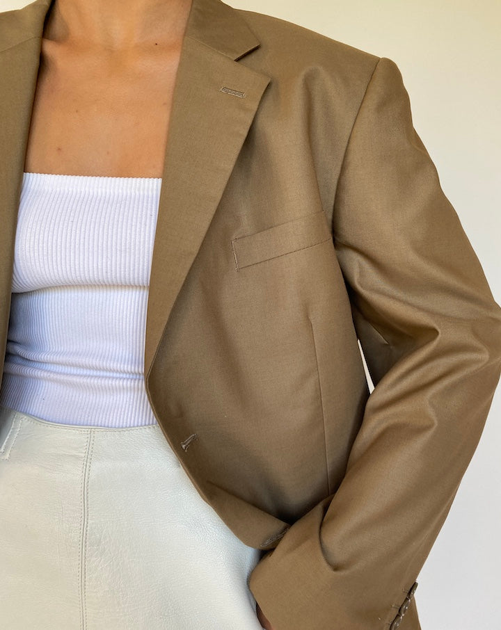 VINTAGE BEIGE BLAZER 2127