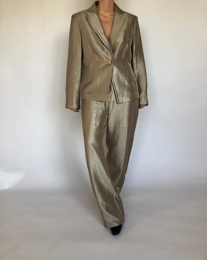 VINTAGE SHIMMERY SUIT 321