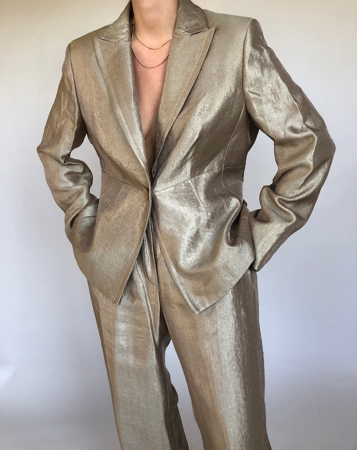 VINTAGE SHIMMERY SUIT 321