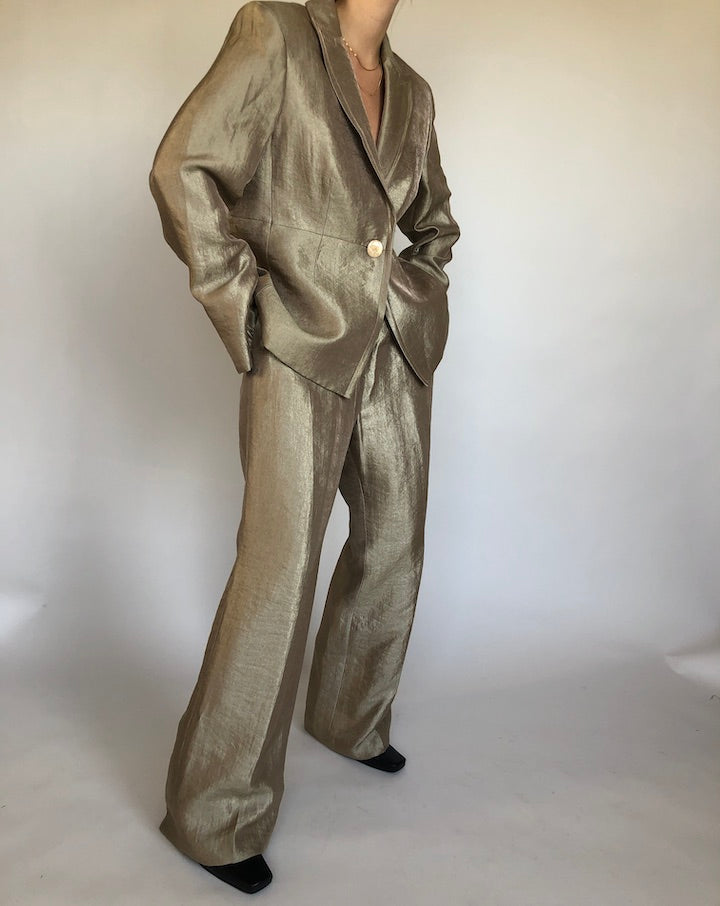 VINTAGE SHIMMERY SUIT 321