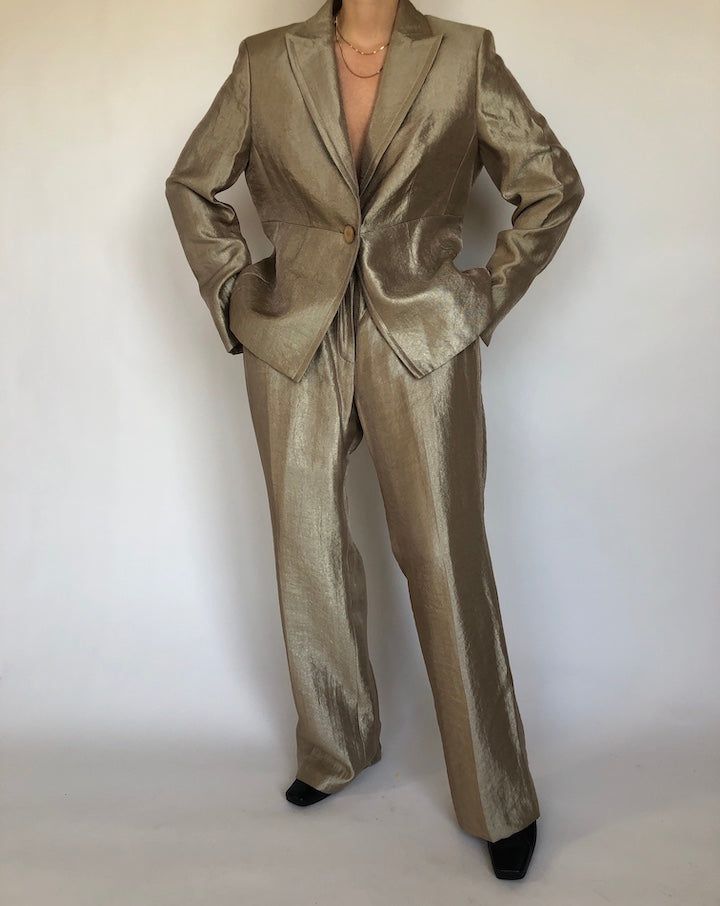 VINTAGE SHIMMERY SUIT 321