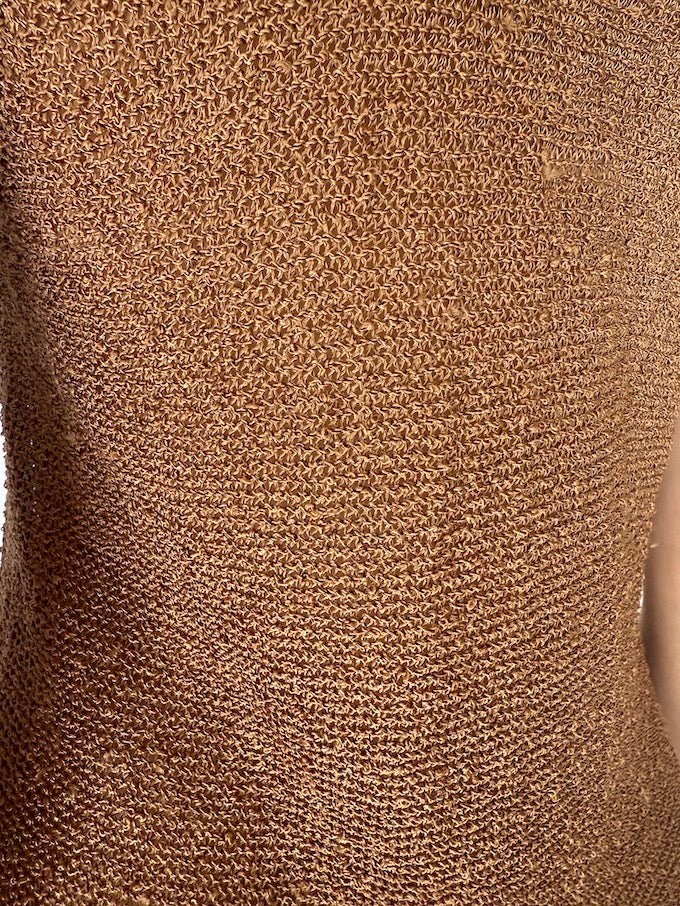 VINTAGE KNIT MINI DRESS 6027