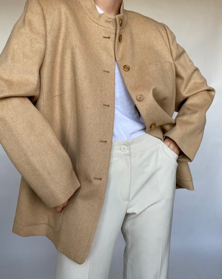 VINTAGE CAMEL HAIR BLAZER 453