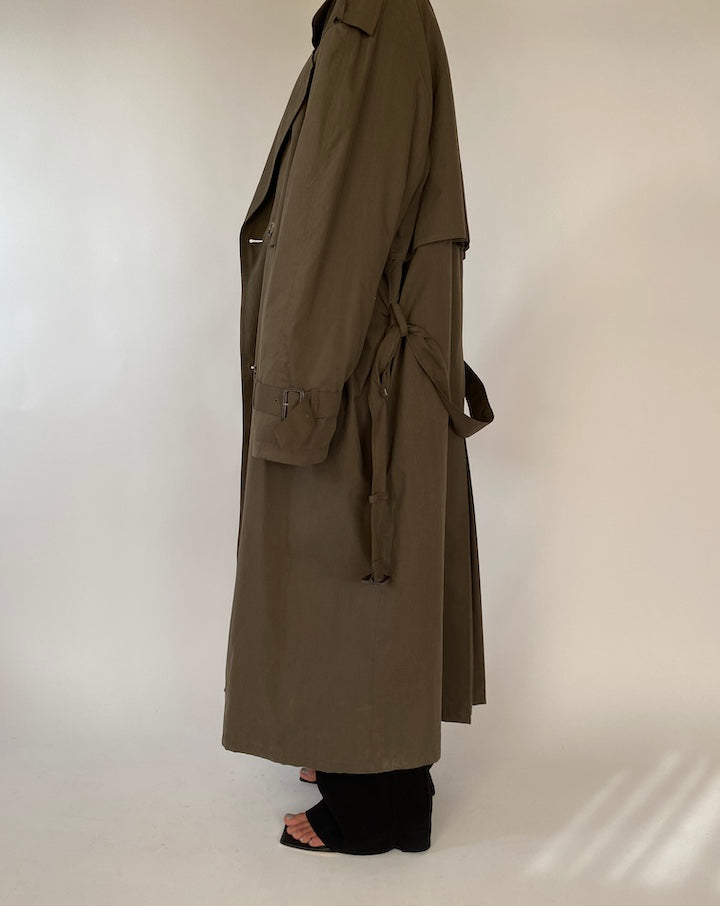 VINTAGE OVERSIZED TRENCH COAT 2344