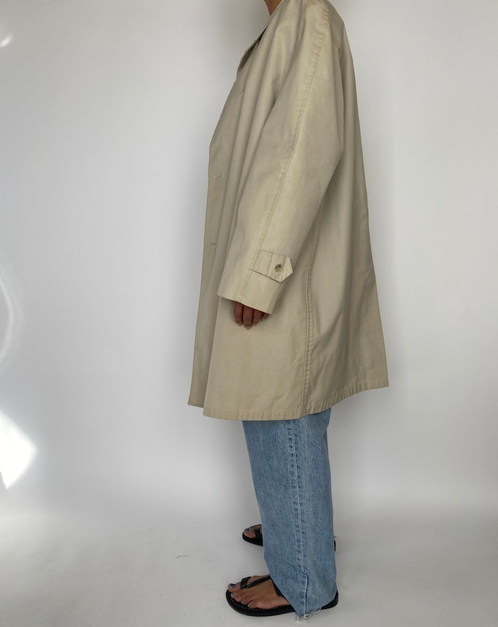 VINTAGE BEIGE LONG COAT 2849
