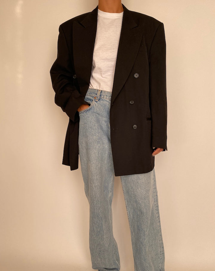 VINTAGE DOUBLE BREASTED BLAZER 2361