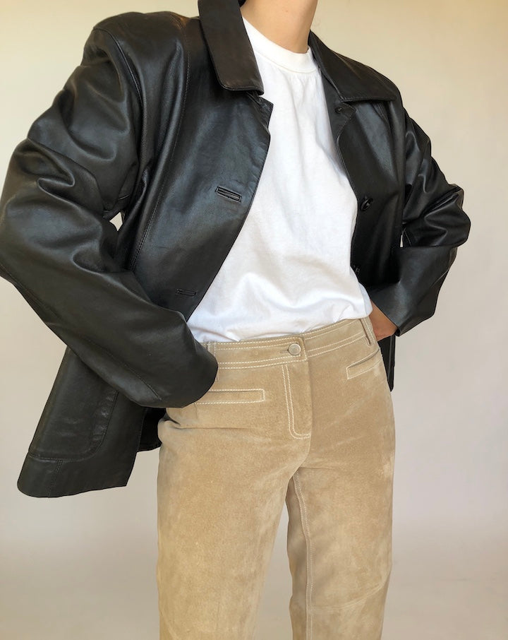 VINTAGE LEATHER JACKET 355