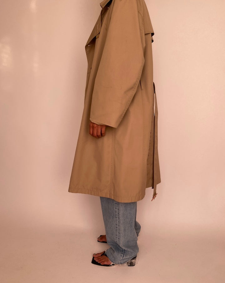 VINTAGE LONG TRENCH COAT 2363