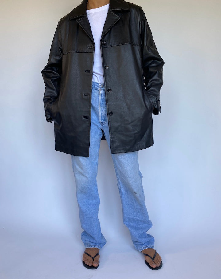 VINTAGE LEATHER JACKET 976